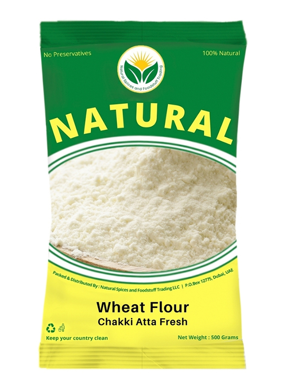 Natural Spices Chakki Atta Fresh Wheat Flour, 500g