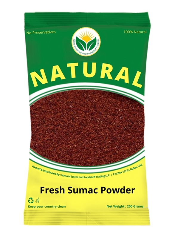 Natural Spices Fresh Sumac Powder, 200g