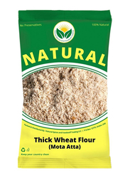 Natural Spices Fresh Wheat Thick Flour (Chakki Atta), 2 Kg