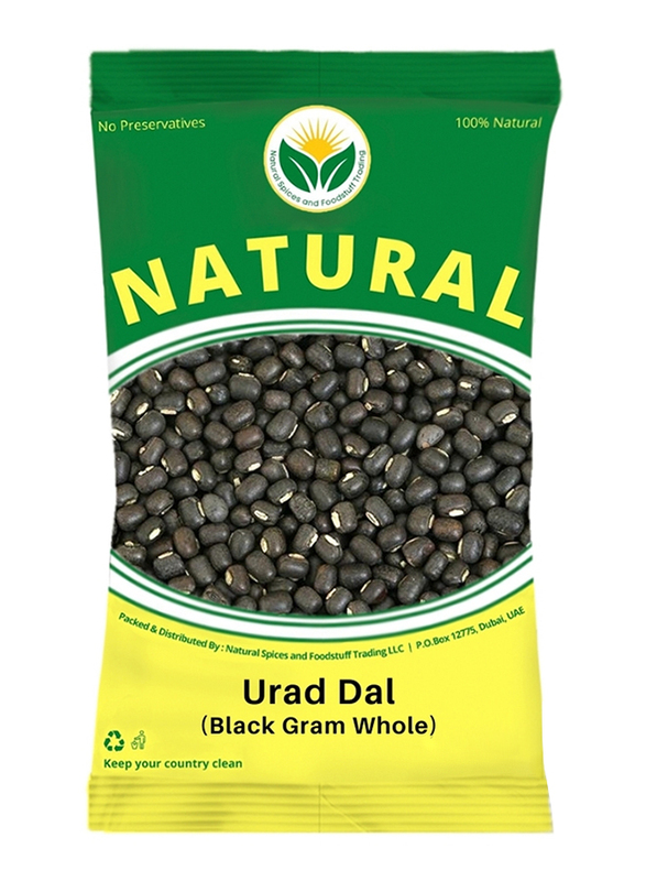 Natural Spices Fresh Black Urad Dal Whole, 1 Kg