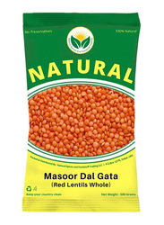 Natural Spices Masoor Dal Whole Gata Orange, 500g