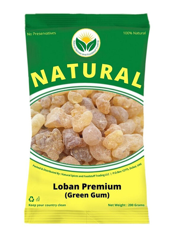 

Natural Spices Premium Loban (Green Gum), 100g, Beige