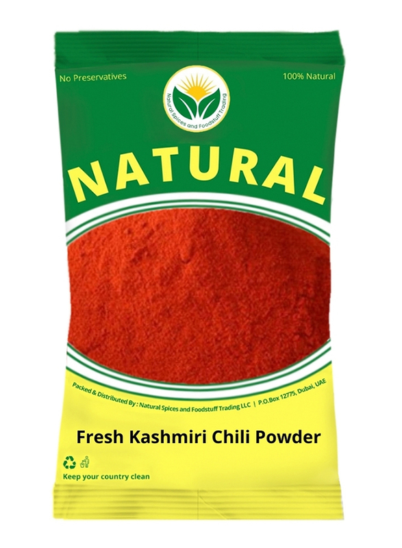 Natural Spices Fresh Kashmiri Chilli Powder, 500g