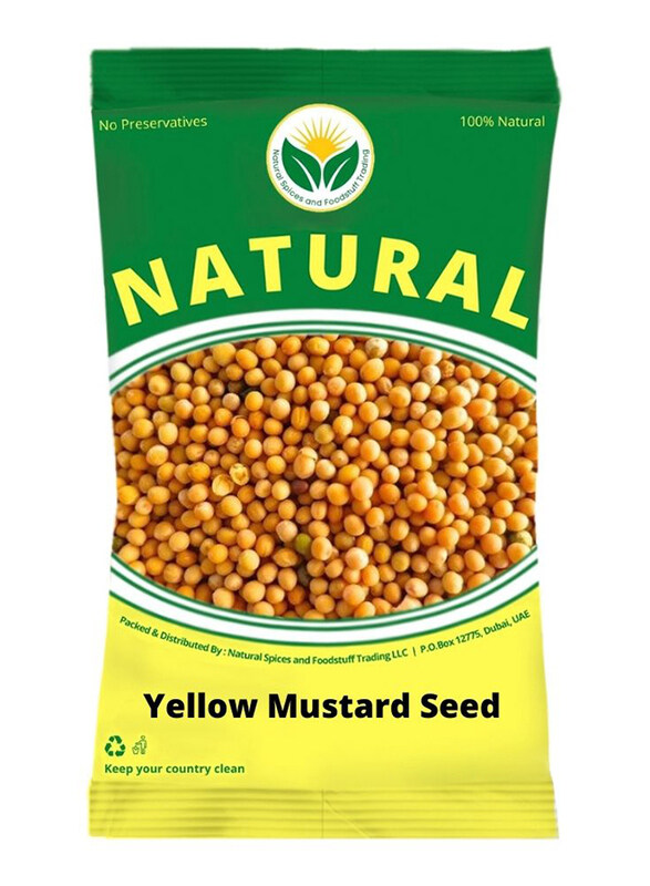 

Natural Spices Premium Yellow Mustard Seed, 250g