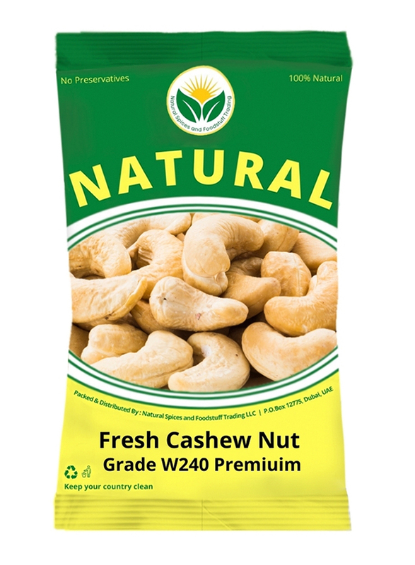 Natural Spices W240 Fresh Cashewnut, 1 Kg