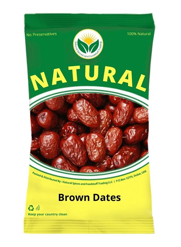 Natural Spices Fresh Brown Dates, 1 Kg