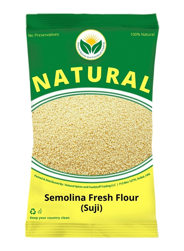 Natural Spices Suji Semolina Fresh Flour, 2.5 Kg