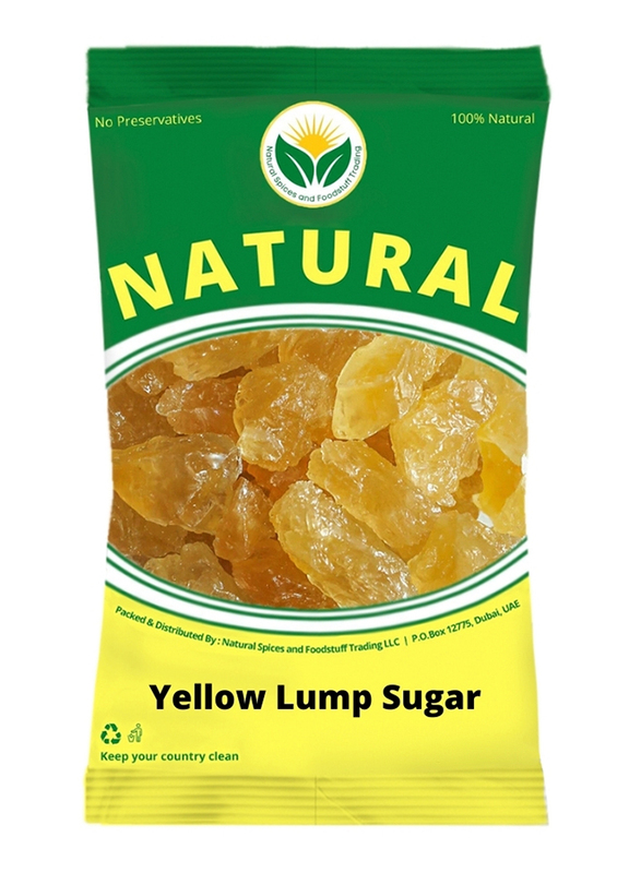 Natural Spices Premium Yellow Lump Sugar, 250g