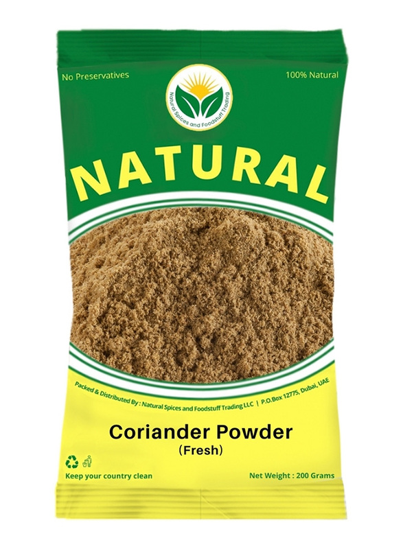 Natural Spices Fresh Coriander Powder, 200g