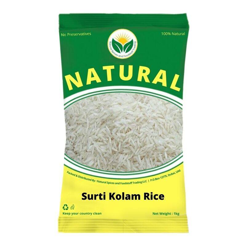 

Natural Spices Surti Kolam Rice, 1 Kg