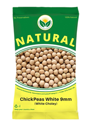 Natural Spices Fresh Chick Peas White 9mm Choley, 1 Kg