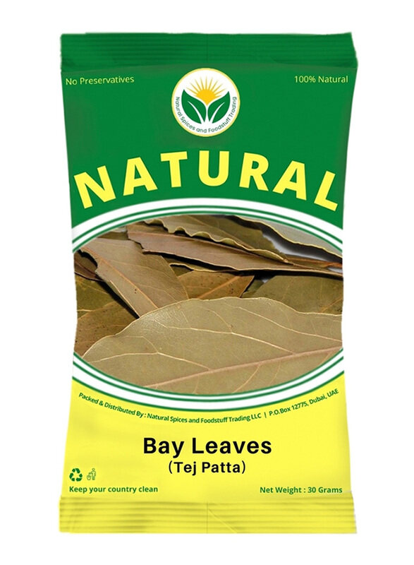 

Natural Spices Bay Leaves, 30g