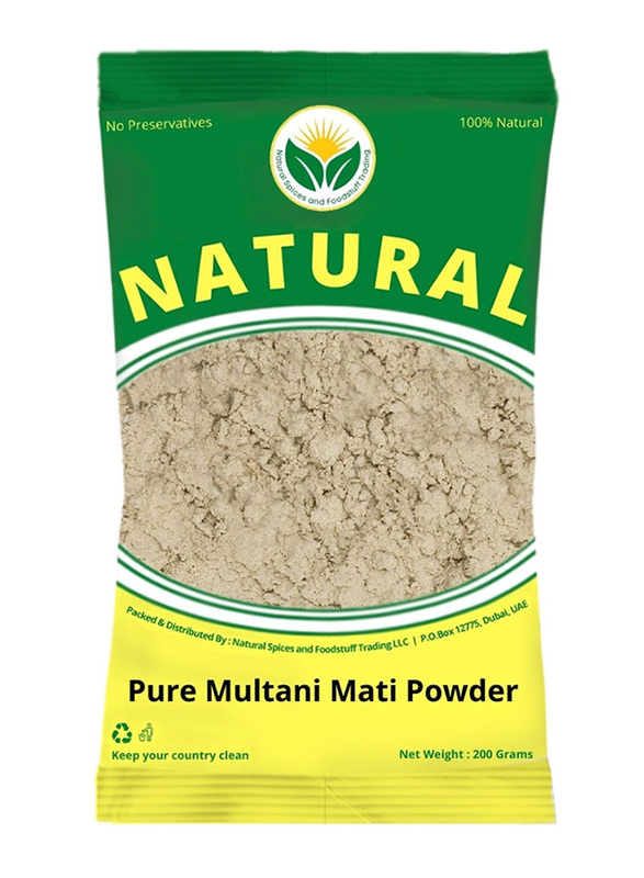 Natural Spices Whole Multani Mati Face Pack, 200gm