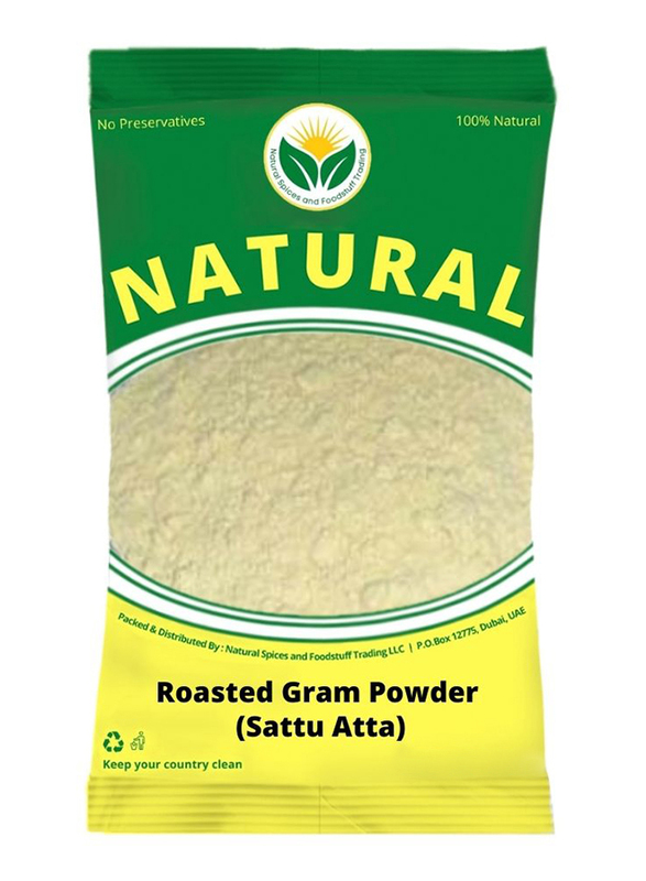 Natural Spices Fresh Roasted Gram Powder (Sattu), 1 Kg