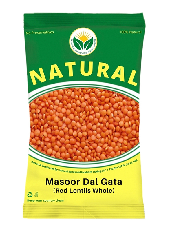 Natural Spices Premium Masoor Dal Whole, 2 Kg