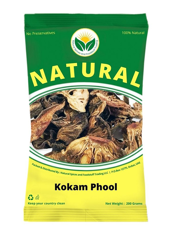 Natural Spices Garcinia Indica Flower Kokam/Kokum Phool Dry, 200g