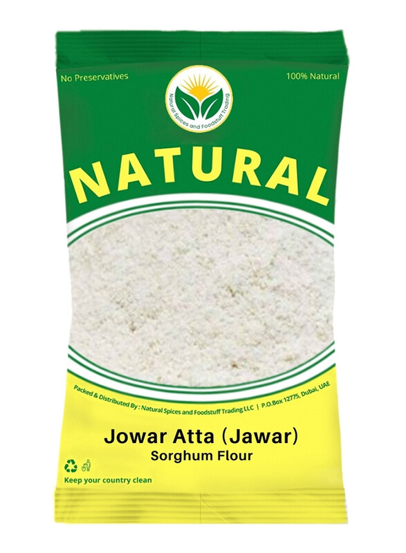 

Natural Spices Jowar Chakki Fresh Atta, 2.5 Kg