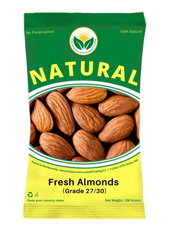 Natural Spices 27/30 Premium Almond, 250g
