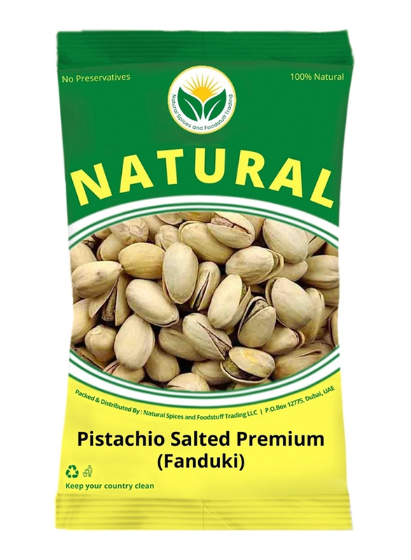 Natural Spices Premium Salted Fanduki Pistachio, 1 Kg