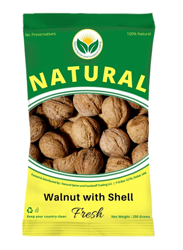 Natural Spices Fresh Walnut with Shell, 250g