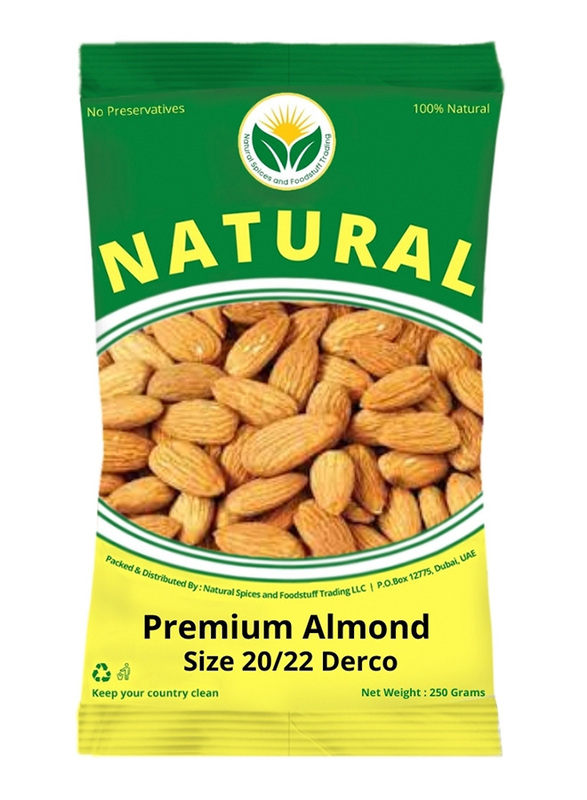 Natural Spices Premium Almonds, 250g