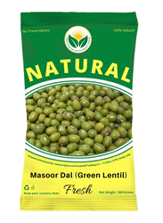 Natural Spices Masoor Dal Green Lentil, 500g