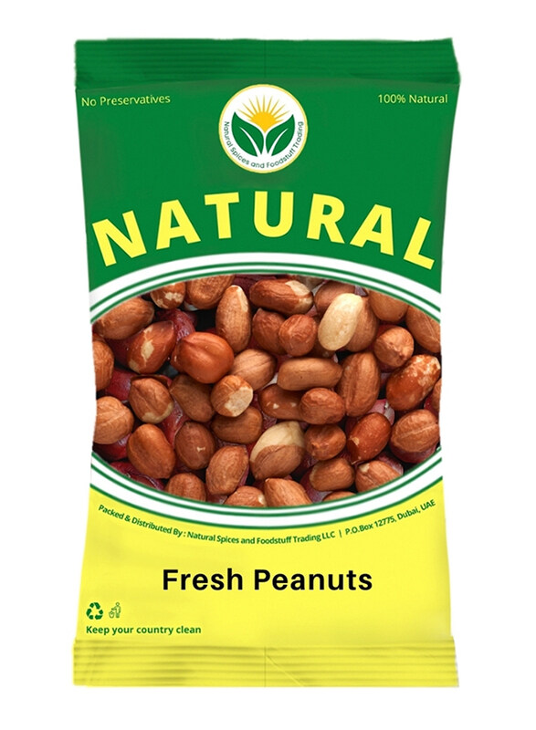 

Natural Spices Fresh Peanuts (Raw with Skin), 1kg