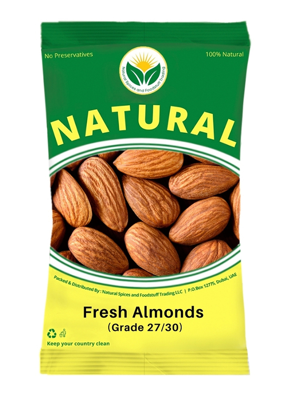 Natural Spices 27/30 Premium Almond, 1 Kg