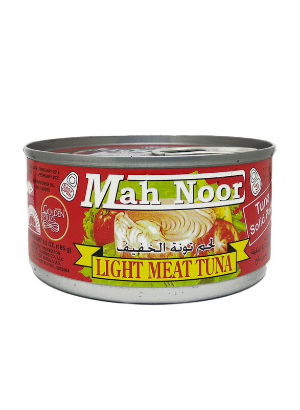 Mahnoor Light Meat Tuna, 185g