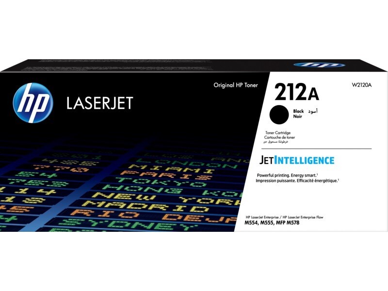 HP 212A Black Original LaserJet Toner Cartridge (W2120A)