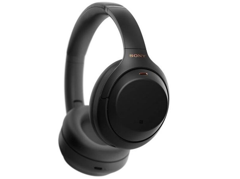 Sony Wh-1000Xm4 Wireless Noise Cancelling Bluetooth Over-Ear Headphones With Speak To Chat Function And Mic For Phone Call, Black, Universal