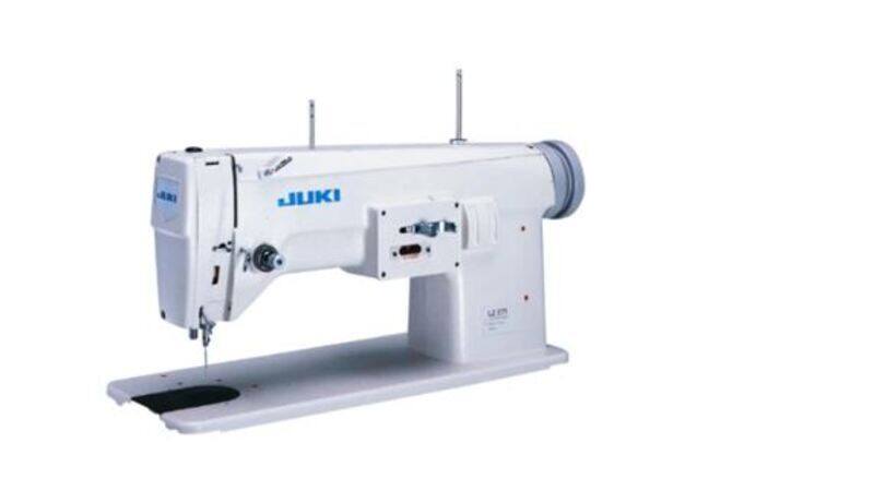 

Juki LZ271 1 Needle Embroidery Machine with Belt Type Servo Motor 550W Complete Set with Table Stand