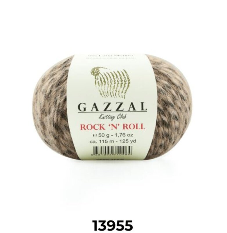 Gazzal Rock’N’Roll Yarn 50g, G 13955