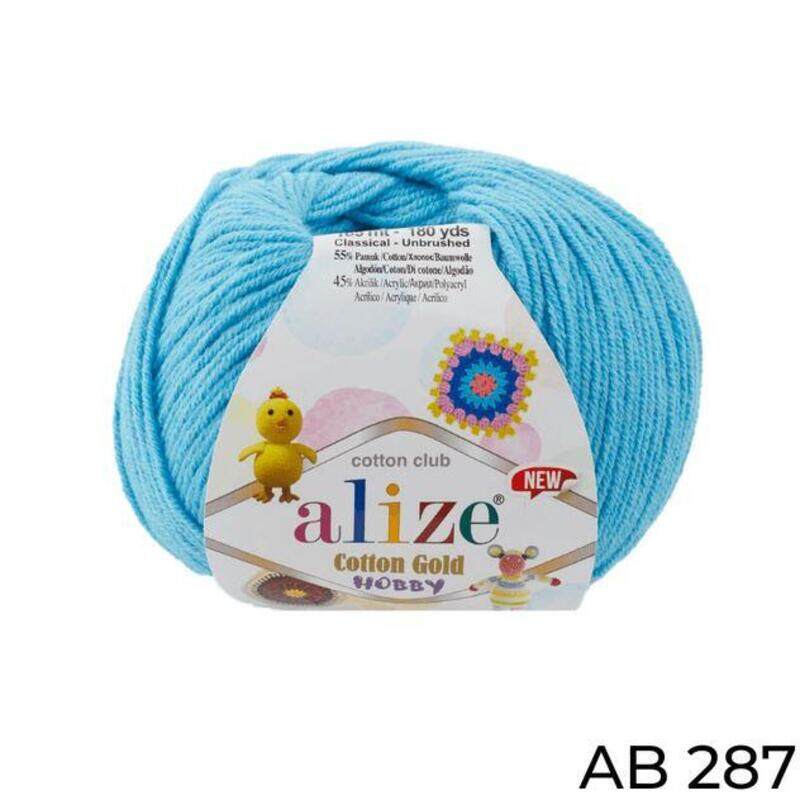 Alize Cotton Gold Hobby Yarn 50g, AB 287