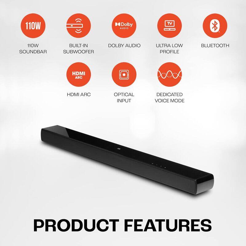 JBL CINEMA SB120 SOUNDBAR BLACK