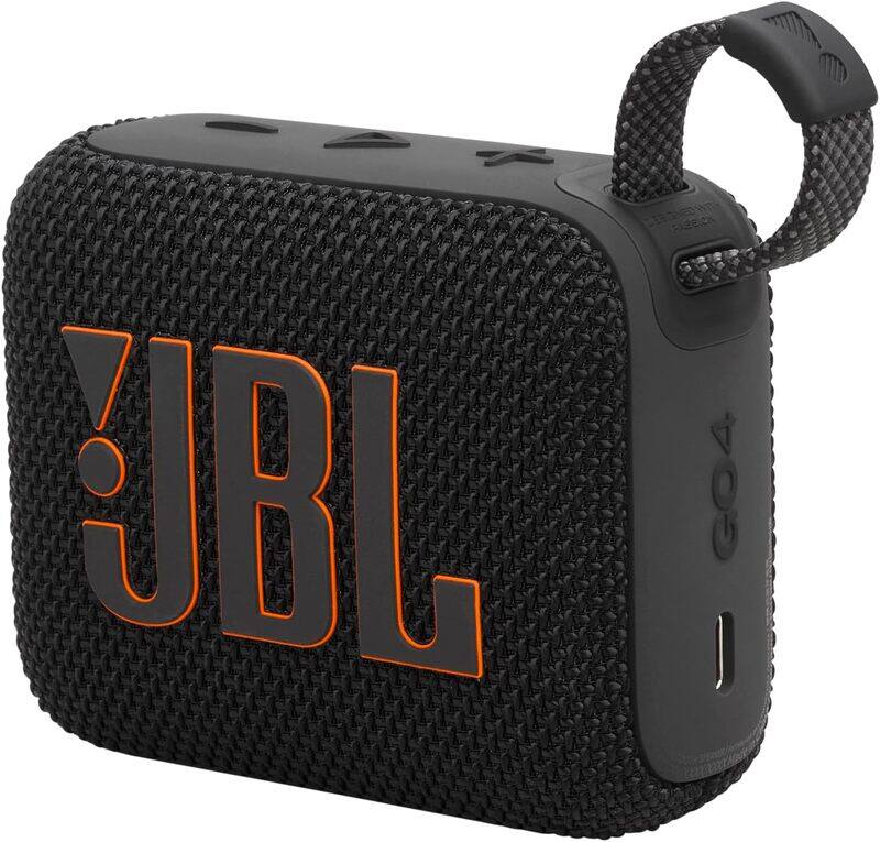 

JBL Go4 Ultra-portable waterproof speaker with AURACAST, Powerful Audio, Dustproof, Wireless Bluetooth Streaming, 7 Hours of Playtime, Black