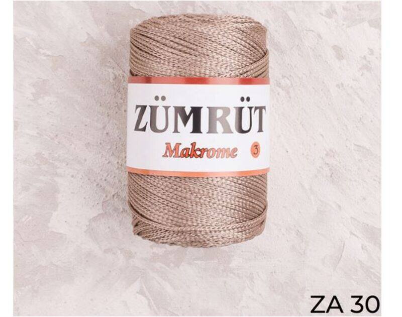 

Zumrut Polyester Macrame Thread No. 3 100g, ZA 30