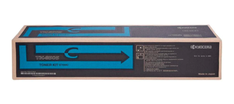 

Kyocera TK-8505C Cyan Toner Cartridge