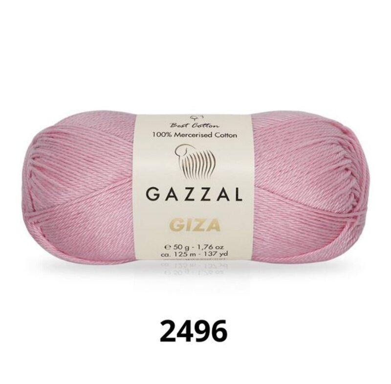 Gazzal Giza Yarn 50g, G 2496