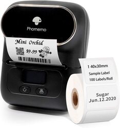 Phomemo M110 2" Barcode Label Maker Black