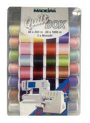 Madeira No. 120 8062 Quilt BoxSoftbox Aerofil Sewing Thread, Multicolour