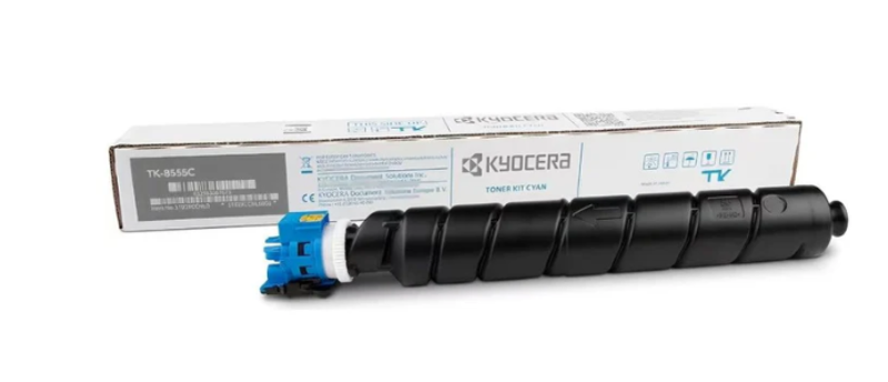 

Kyocera TK-8555C Cyan Toner Cartridge