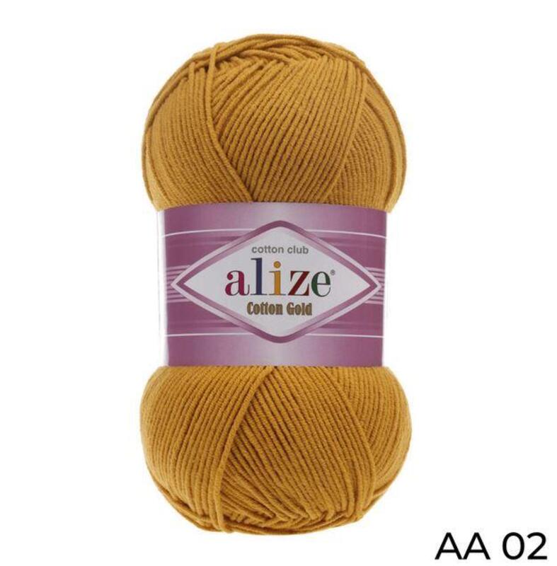 Alize Cotton Gold Yarn 100g, AA 02