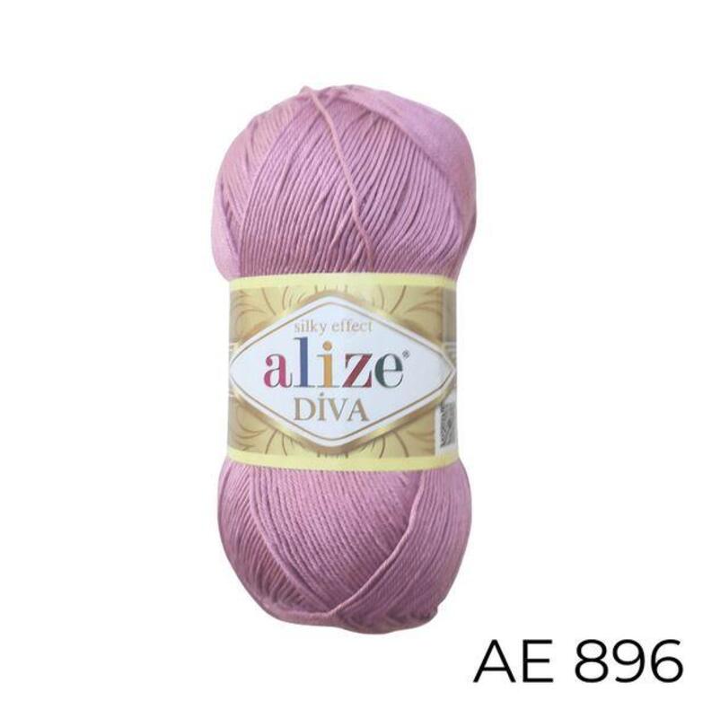 Alize Diva Yarn 100g, AE 896