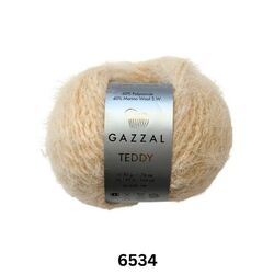 Gazzal Teddy Yarn 50g, G 6534