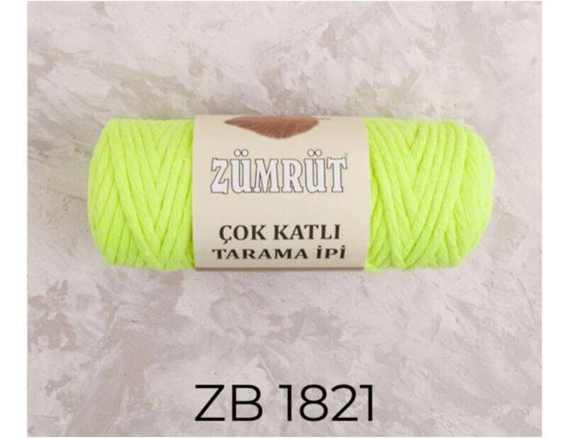 Zumrut Multi-Ply Cotton Single Twist Thread 4 mm 250g, ZB 1821