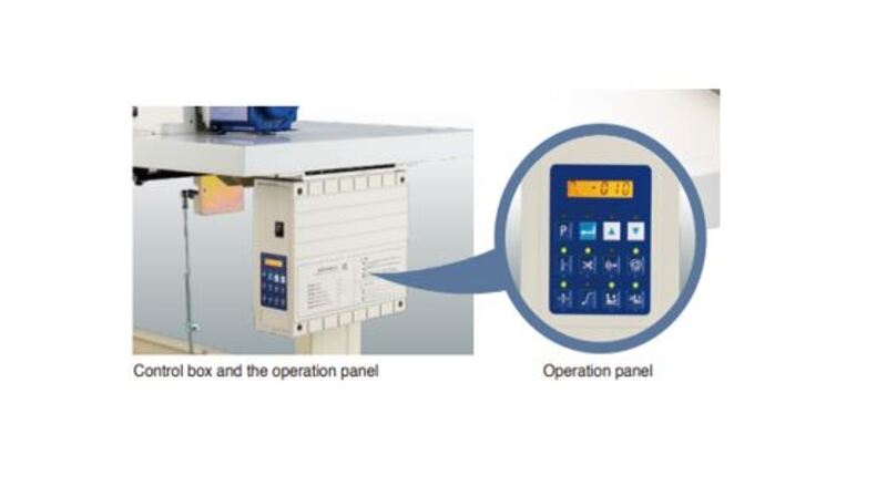 JIN F1F-U356NN 3 Needle 5 Thread Flat-bed Direct Drive, Top & Bottom Coverstitch Machine