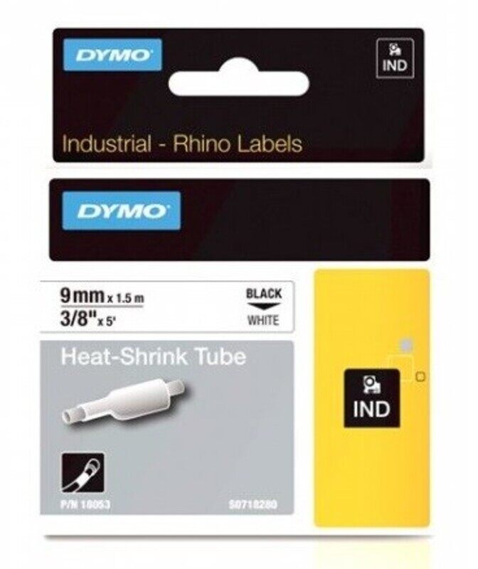 

Dymo Rhino 18053 White Heat Shrink Tube 3/8" (9mm)