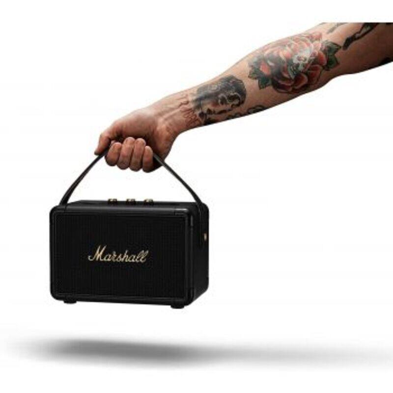 Marshall Kilburn II Portable Bluetooth Speaker, Black & Brass