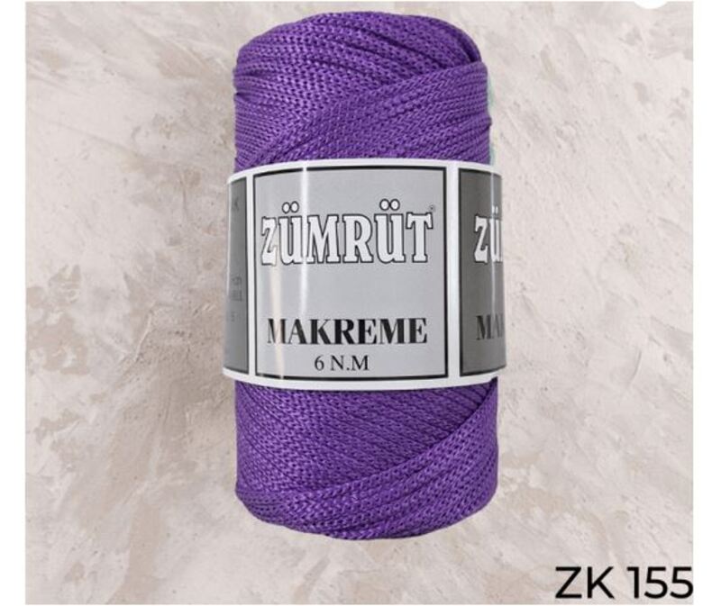 Zumrut Polyester Macrame Thread No. 6 250g, ZK 155